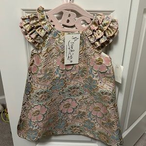 Pippa and Julie Toddler Dress 3T
